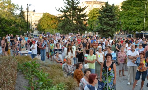 Варненци отново протестираха в подкрепа на Благомир Коцев