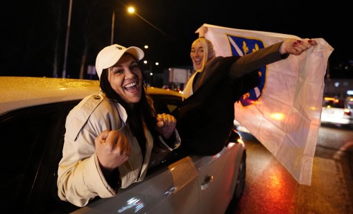 В кадър: Футболната лудост в Босна и Херцеговина