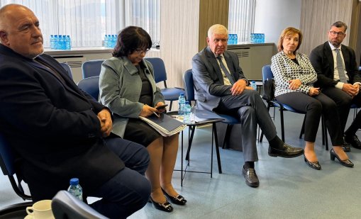 Борисов събра бизнеса в централата на ГЕРБ заради бюджета