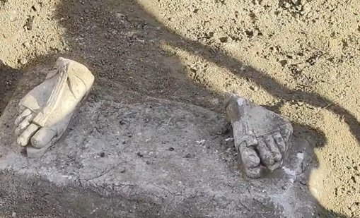 Ново откритие в Хераклея Синтика: може да е статуя на Артемида
