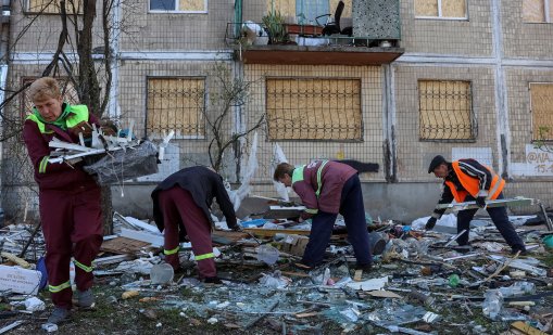 Русия порази украинско пристанище и електроцентрала, 380 хиляди са без ток