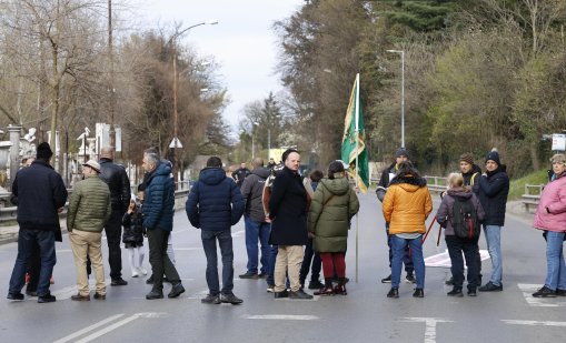 Затруднено е движението при Владая за влизане в София
