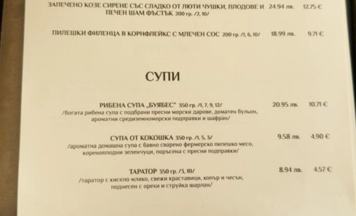 Пълен шок с цените: 9 евро за таратор по морето &ndash; какво има в него?!