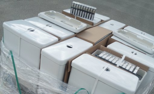 Митничари хванаха 6790 кутии цигари, шофьорът ги „пренасял за приятели“