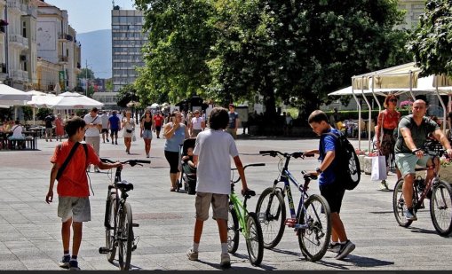 В Пловдив забраняват велосипеди и тротинетки по тротоарите