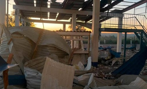 Руски дронове удариха граничен пункт на молдовско-украинската граница