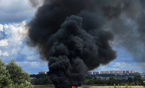 Боен самолет се разби по време на тренировъчен полет в Московска област