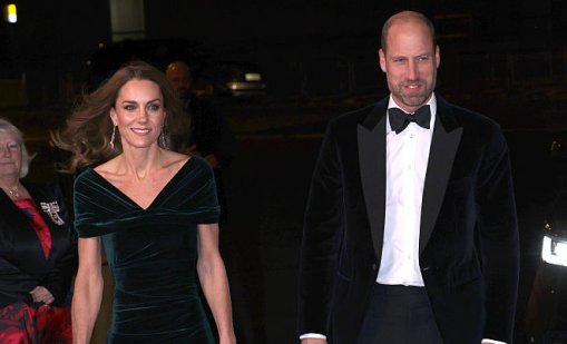 Кейт Мидълтън и Уилям с първи червен килим от 2 години насам