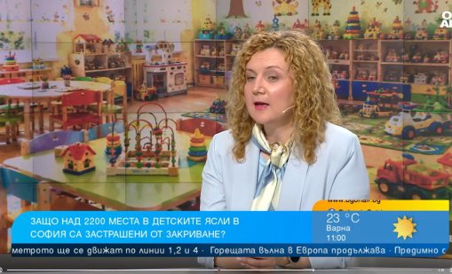 Недостигът на медсестри ще закрие над 2200 места в детските ясли в София?