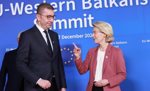 Рокас гаси надеждите на Мицкоски за членство в ЕС без право на глас