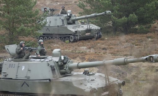 Британската бойна машина „Аякс“ е готова за война с Русия