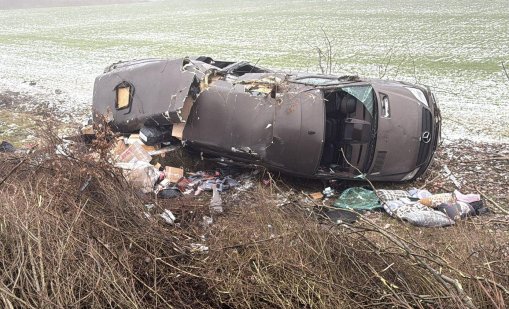  Тежка катастрофа на пътя Ъглен &ndash; Дерманци, има загинали