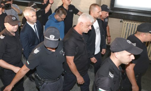 Съдът решава мерките за неотклонение на Благомир Коцев и другите задържани