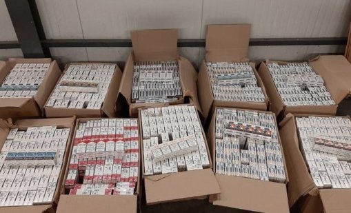 Митничари хванаха 71 040 къса нелегални цигари на "Дунав мост" 1 и 2
