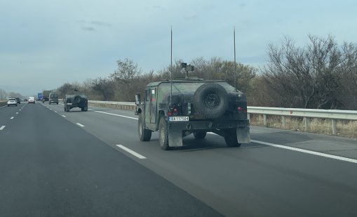 Военни колони на НАТО минават през България от днес до 22 април