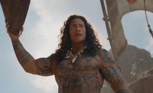 Първи кадри на Скалата като Disney бога Мауи в "Смелата Ваяна" ВИДЕО