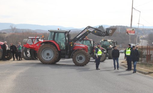 Протест на гръцките фермери блокира движението през &ldquo;Илинден-Ексохи&rdquo;