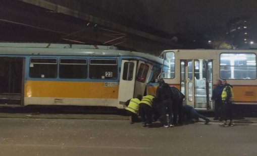 Тежка катастрофа с трамваи в на “Шипченски проход”