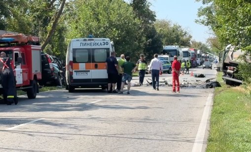 Най-малко трима са загиналите в мелето на пътя Русе-Бяла ВИДЕО