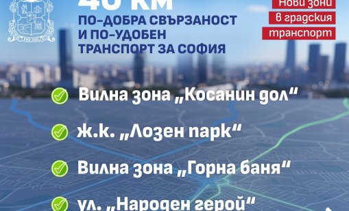Обмислят разширяване на автобусната мрежа в София