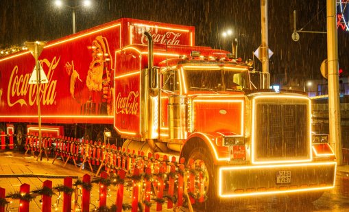 Коледният камион на Кока-Кола тръгва на обиколка в 17 български града
