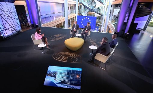 От студиото в ЕП: Милена Милотинова коментира с евродепутати Доклада за РСМ