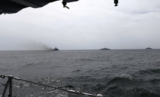 Пожар избухна на танкер срещу румънския черноморски бряг