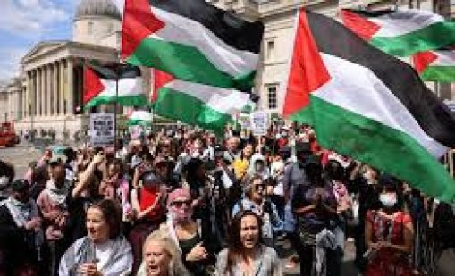 Над 200 души арестувани в Лондон при протест в подкрепа на Палестина