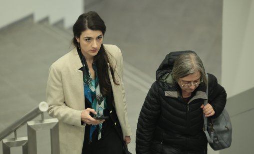 Лена Бориславова се яви в съда за делото "Корал" срещу нея 