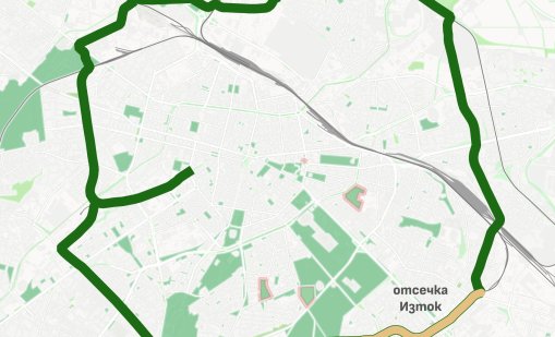 София ускорява изграждането на "Зеления ринг"