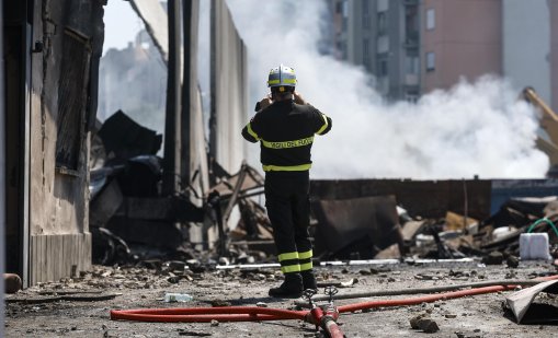 Три къщи се срутиха в Рим след експлозия на газ