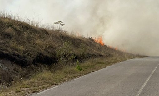 Мъж пострада при гасене на пожар във видинско село