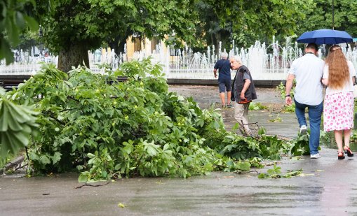 Опасно време днес: Оранжев код за бури и градушки 8 области