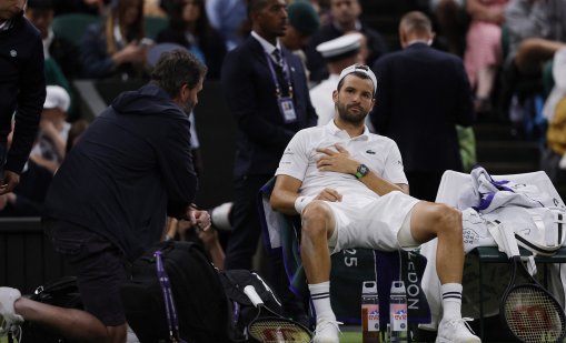 Григор Димитров пропуска US Open заради контузията си
