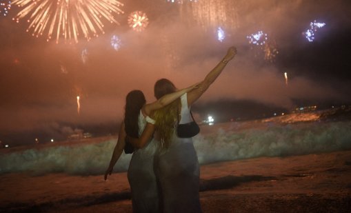 От Москва и Киев до Рио: Новогодишна красота от цял свят СНИМКИ