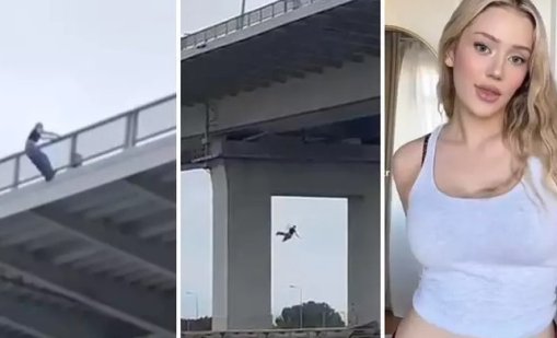 Турска инфлуенсърка скочи от мост, баща ѝ с шокиращо изявление