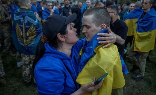 Украйна и Русия размениха повече от 500 военнопленници