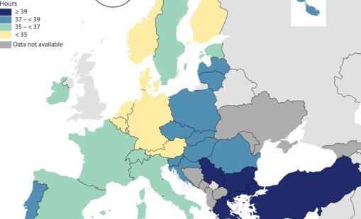 Средно 36 часа е работната седмица в ЕС, къде сме ние?