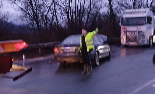 Поредна жертва на пътя след тежка катастрофа  между Враца и Монтана СНИМКА