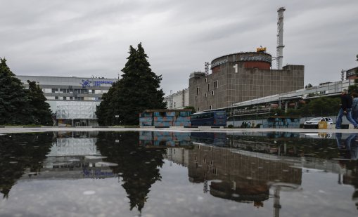 Дрон е ударил обект в близост до АЕЦ "Запорожие"