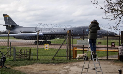 Американски ВВС складират бомбардировачи в Обединеното кралство