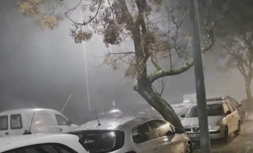 Бурята "Кристин" взе жертви в Португалия