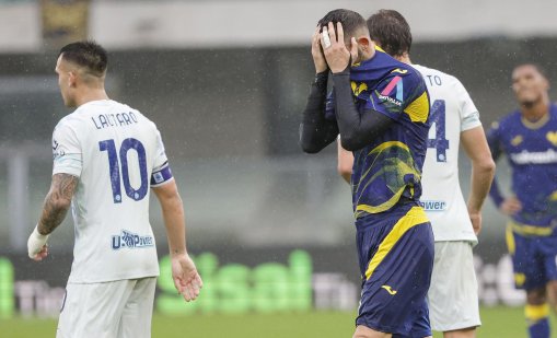 Интер успя да стигне до победата срещу Верона