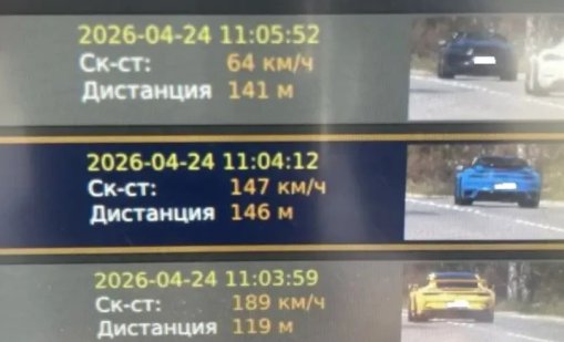 Хванаха три "Порше"-та да летят в Благоевград, единият карал със 189 км/ч