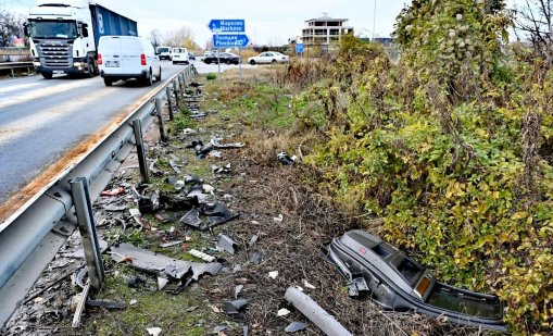 Шофьорът, убил семейство край Пловдив, остава в ареста 