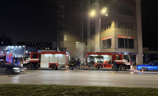 Зарази пожар в подземен паркинг: Част от "Студентски град" без ток