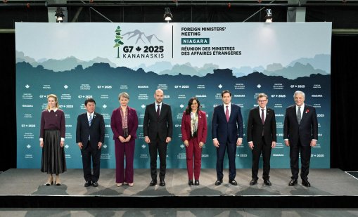 Г-7 се среща за разговори за търговията, Украйна и плана на Тръмп за Газа