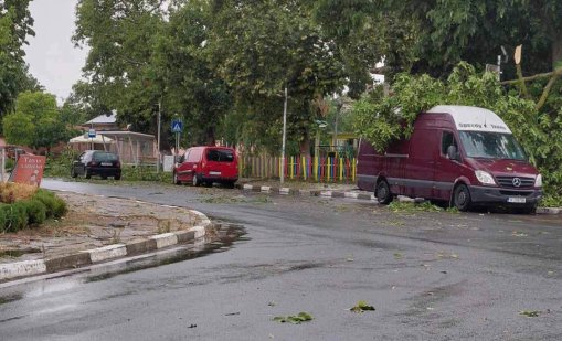 210 сигнала за денонощието заради бурите