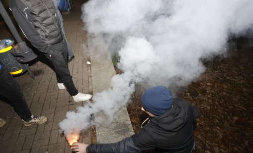 Над 40 души са арестувани снощи на протеста, двама с големи суми пари