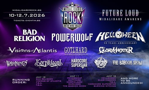 Bad Religion за първи път в България, идват на Midalidare Rock